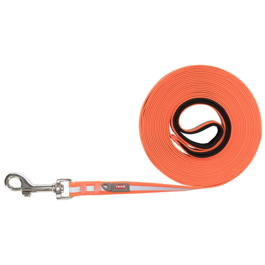 Trixie Easy Life Slæbeline - Orange, Reflekterende, 10 m