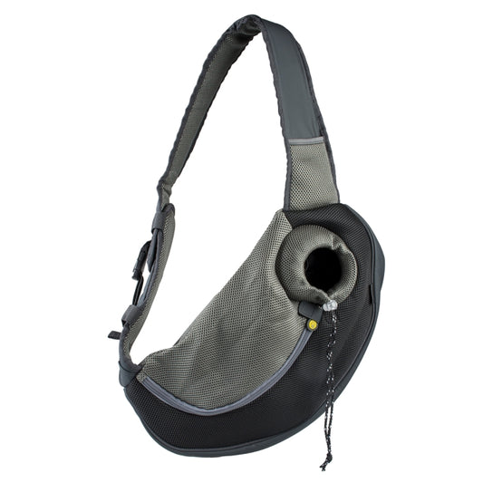 EBI Hundefrontbærer Sarah Crazy Paws - Sort - S - 25 x 15,5 x 43 cm