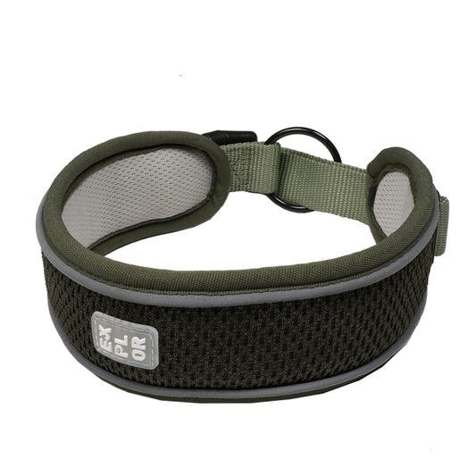 Duvoplus EXPLOR Ultimate Fit Control Hundehalsbånd Classic - Armégrøn