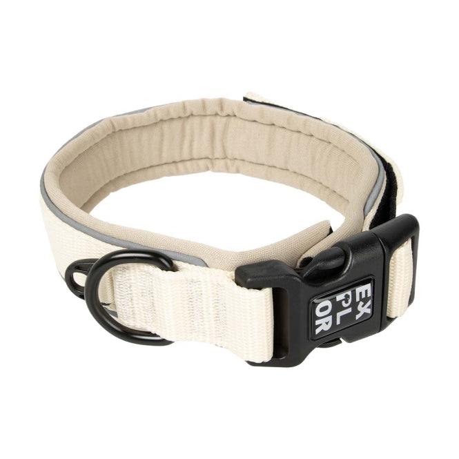 Duvoplus EXPLOR Ultimate Fit Comfy Hundehalsbånd Fashion - Antikhvid