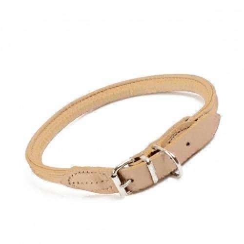 Hunter Round & Soft Petit Hundehalsbånd - Lysebrun